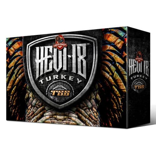 HEVI-Shot HS4007 Hevi-18 Turkey TSS 12 Gauge 3" 2 oz 7 Shot 5 Bx/ 10 Cs HEVI-Shot HS4007 Hevi-18 Turkey TSS 12 Gauge 3" 2 oz 7 Shot 5 Bx/ 10 Cs