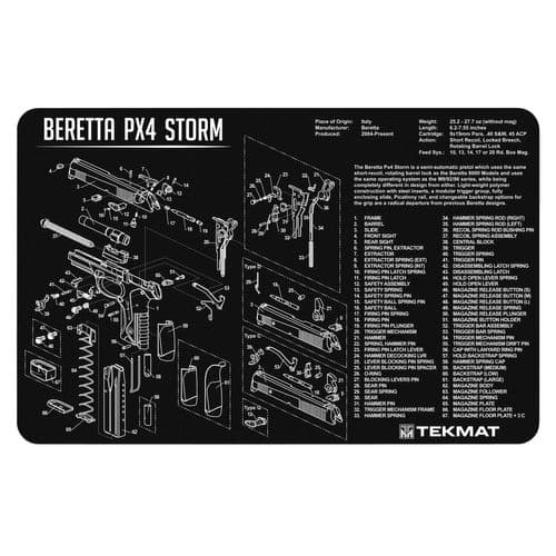 TekMat TEKR17BERPX4 Original Cleaning Mat Beretta PX4 Storm 11"x 17" TekMat TEKR17BERPX4 Original Cleaning Mat Beretta PX4 Storm 11"x 17"
