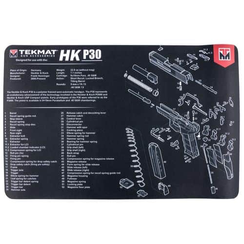 TekMat TEKR17HKP30 Original Cleaning Mat HK P30 Parts Diagram 11" x 17" TekMat TEKR17HKP30 Original Cleaning Mat HK P30 Parts Diagram 11" x 17"