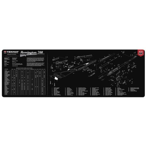 TekMat TEKR36REM700 Original Cleaning Mat Remington 700 Parts Diagram 12" x 36" TekMat TEKR36REM700 Original Cleaning Mat Remington 700 Parts Diagram 12" x 36"