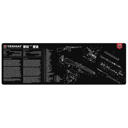 TekMat TEKR36M14 Original Cleaning Mat Springfield M1A Parts Diagram 12" x 36" TekMat TEKR36M14 Original Cleaning Mat Springfield M1A Parts Diagram 12" x 36"