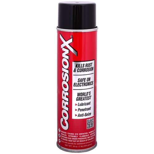 CORROSION TECHNOLOGIES 90102 CorrosionX Protects Against Rust and Corrosion 16 oz Aerosol CORROSION TECHNOLOGIES 90102 CorrosionX Protects Against Rust and Corrosion 16 oz Aerosol