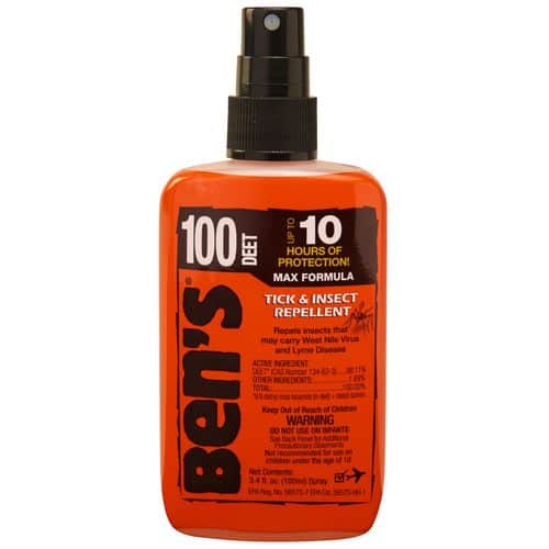Ben's 00067080 100 Odorless 3.40 oz Effective Up to 10 hrs Ben's 00067080 100 Odorless 3.40 oz Effective Up to 10 hrs