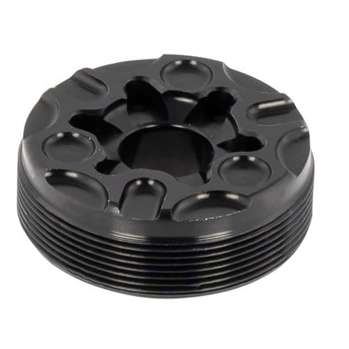 CGS SUPPRESSORS CGS-NAU-FRT-CAP-BLK Nautilus Front Cap Black Anodized 2 CGS SUPPRESSORS CGS-NAU-FRT-CAP-BLK Nautilus Front Cap Black Anodized 2