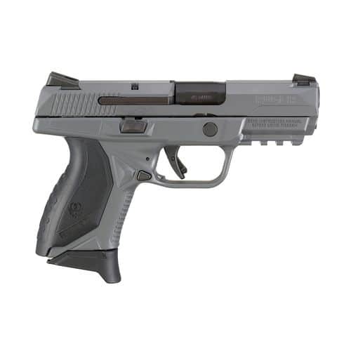 Ruger 8649 American Pistol Compact 45 ACP 3.75" 7+1 Gray Cerakote Gray Cerakote Stainless Steel Slide Black Wraparound Ergonomic Grip Ruger 8649 American Pistol Compact 45 ACP 3.75" 7+1 Gray Cerakote Gray Cerakote Stainless Steel Slide Black Wraparound Ergonomic Grip