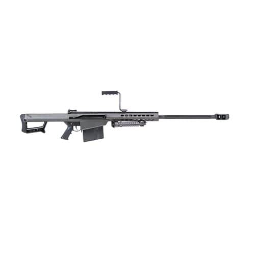 Barrett 13316 M82 A1 50 BMG 29" 10+1 Tungsten Gray Cerakote Fixed Metal Stock Barrett 13316 M82 A1 50 BMG 29" 10+1 Tungsten Gray Cerakote Fixed Metal Stock