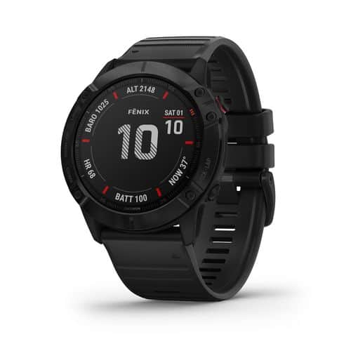 Garmin 0100215700 fenix 6X Sapphire Watch Black iPhone/Android Garmin 0100215700 fenix 6X Sapphire Watch Black iPhone/Android