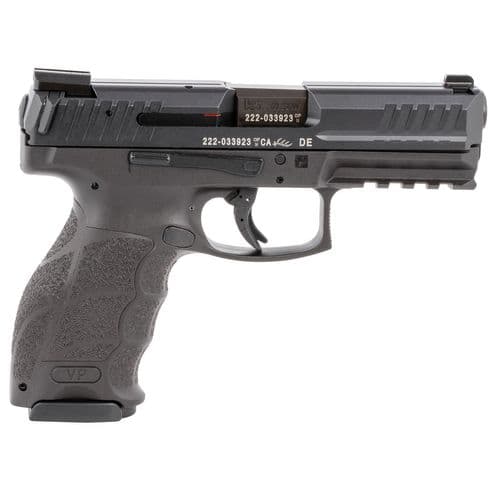HK 81000270 VP40 40 S&W 4.09" 13+1 (2) Black Black Steel Slide Black Interchangeable Backstrap Grip Push Button HK 81000270 VP40 40 S&W 4.09" 13+1 (2) Black Black Steel Slide Black Interchangeable Backstrap Grip Push Button