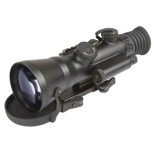 AGM Global Vision 15WOL422103031 Wolverine-4 NL3 Night Vision Riflescope Black 4x108mm Illuminated Red Mil-Dot Reticle 2+ Level 3 Gen AGM Global Vision 15WOL422103031 Wolverine-4 NL3 Night Vision Riflescope Black 4x108mm Illuminated Red Mil-Dot Reticle 2+ Level 3 Gen