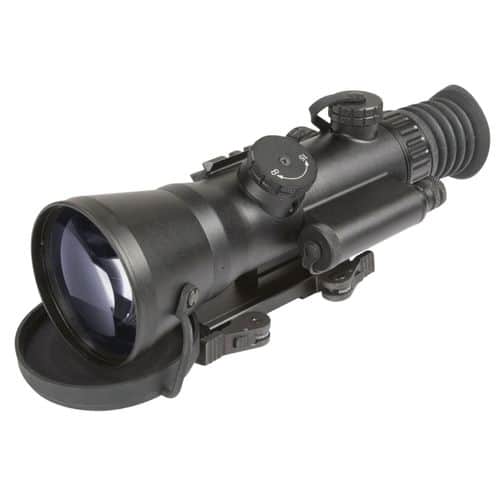 AGM Global Vision 15WOL422103031 Wolverine-4 NL3 Night Vision Riflescope Black 4x108mm Illuminated Red Mil-Dot Reticle 2+ Level 3 Gen AGM Global Vision 15WOL422103031 Wolverine-4 NL3 Night Vision Riflescope Black 4x108mm Illuminated Red Mil-Dot Reticle 2+ Level 3 Gen