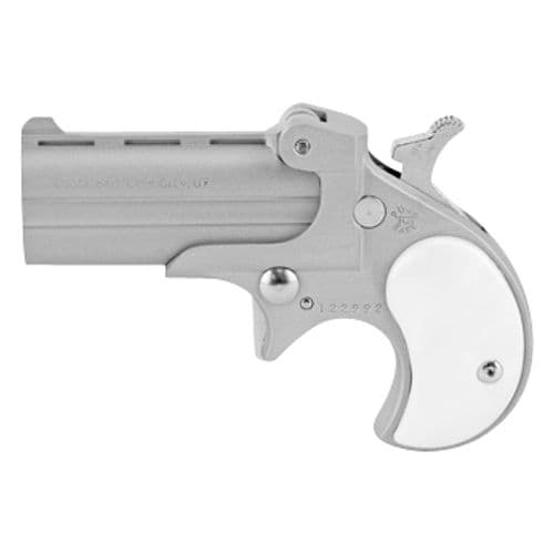 Cobra Pistol CL22LSP Derringer Classic 22 LR 2.40" 2rd Satin Stainless White Pearl Grip Cobra Pistol CL22LSP Derringer Classic 22 LR 2.40" 2rd Satin Stainless White Pearl Grip