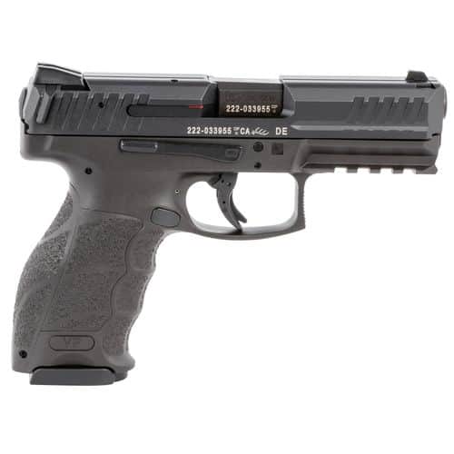 HK 81000271 VP40 40 S&W 4.09" 10+1 (2) Black Black Steel Slide Black Interchangeable Backstrap Grip Push Button HK 81000271 VP40 40 S&W 4.09" 10+1 (2) Black Black Steel Slide Black Interchangeable Backstrap Grip Push Button
