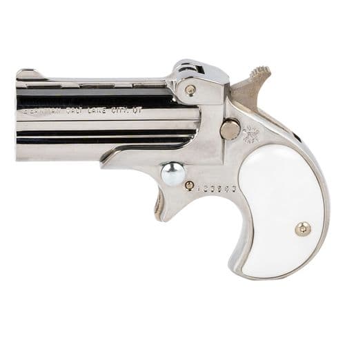 Cobra Pistol BBG22CB Derringer Big Bore 22 Mag 2.75" 2rd Chrome White Pearl Grip Cobra Pistol BBG22CB Derringer Big Bore 22 Mag 2.75" 2rd Chrome White Pearl Grip