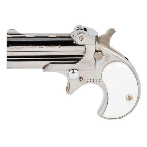 Cobra Pistol BBG380C Derringer Big Bore 380 ACP 2.75" 2rd Chrome White Pearl Girp Cobra Pistol BBG380C Derringer Big Bore 380 ACP 2.75" 2rd Chrome White Pearl Girp