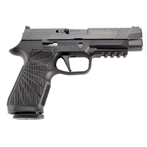 Wilson Combat SIGWCP320F9B P320 9mm Luger 4.70" 17+1 Black Black DLC Stainless Steel Black Modular Polymer Grip Wilson Combat SIGWCP320F9B P320 9mm Luger 4.70" 17+1 Black Black DLC Stainless Steel Black Modular Polymer Grip
