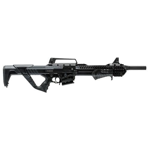 Dickinson XXPA12BS Ermonx Pump/Semi-Auto Hybrid 12 Gauge 5+1 3" 18.50" with Breacher Barrel Matte Black Rec Black Stock Right Hand Dickinson XXPA12BS Ermonx Pump/Semi-Auto Hybrid 12 Gauge 5+1 3" 18.50" with Breacher Barrel Matte Black Rec Black Stock Right Hand