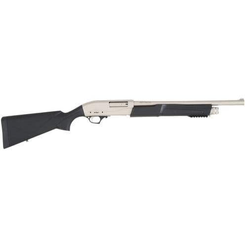TriStar 23164 Cobra III Marine Pump 12 Gauge 18.50" 5+1 3" Silver Rec/Barrel Black Synthetic Stock Right Hand (Full Size) Includes 1 MobilChoke TriStar 23164 Cobra III Marine Pump 12 Gauge 18.50" 5+1 3" Silver Rec/Barrel Black Synthetic Stock Right Hand (Full Size) Includes 1 MobilChoke