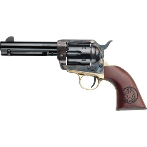Pietta HF45USM434 1873 GW2 U.S. Marshall 45 Colt (LC) 6rd 4.75" Blued Barrel & Cylinder Color Case Hardened Steel Frame Engraved Walnut Grip Pietta HF45USM434 1873 GW2 U.S. Marshall 45 Colt (LC) 6rd 4.75" Blued Barrel & Cylinder Color Case Hardened Steel Frame Engraved Walnut Grip