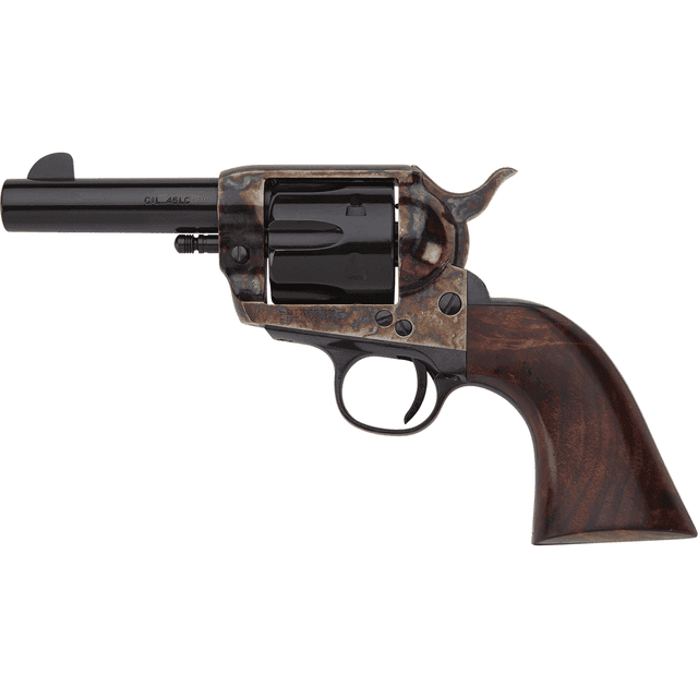 Pietta HF45CHS312NM 1873 GW2 Sheriff 45 Colt (LC) 6rd 3.50" Blued Steel Barrel & Cylinder Color Case Hardened Steel Frame with Walnut Grip Pietta HF45CHS312NM 1873 GW2 Sheriff 45 Colt (LC) 6rd 3.50" Blued Steel Barrel & Cylinder Color Case Hardened Steel Frame with Walnut Grip