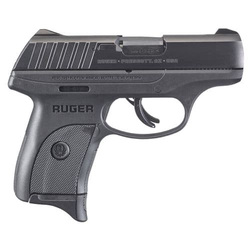 Ruger EC9s Standard Double 9mm Luger 3.12" 7+1 Black Polymer Grip/Frame Grip Black Ruger EC9s Standard Double 9mm Luger 3.12" 7+1 Black Polymer Grip/Frame Grip Black