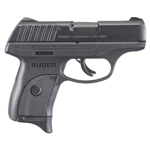 Ruger EC9s Standard Double 9mm Luger 3.12" 7+1 Black Polymer Grip/Frame Grip Black Ruger EC9s Standard Double 9mm Luger 3.12" 7+1 Black Polymer Grip/Frame Grip Black