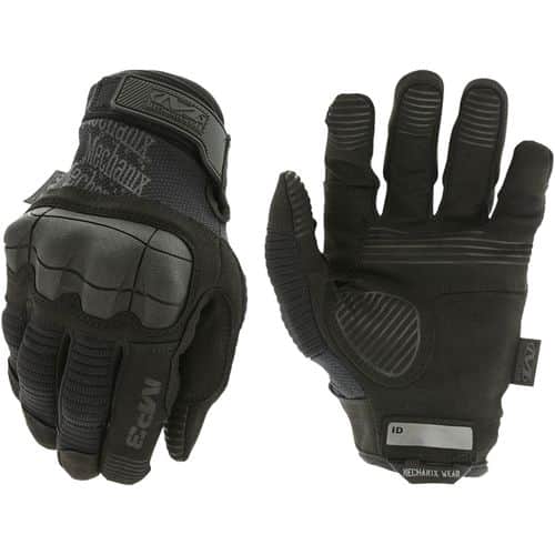 Mechanix Wear MP3-55-012 M-Pact 3 Covert Black Synthetic Leather 2XL Mechanix Wear MP3-55-012 M-Pact 3 Covert Black Synthetic Leather 2XL
