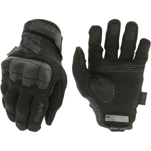 Mechanix Wear MP3-55-009 M-Pact 3 Covert Black Synthetic Leather Medium Mechanix Wear MP3-55-009 M-Pact 3 Covert Black Synthetic Leather Medium