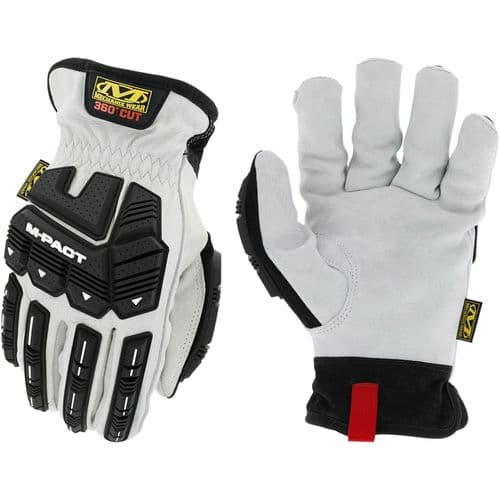 MECHANIX WEAR LDMPHD-X00-0 Durahide M-Pact HD Driver F8-360 Small White DuraHide Leather MECHANIX WEAR LDMPHD-X00-0 Durahide M-Pact HD Driver F8-360 Small White DuraHide Leather