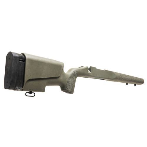 McMillan 107OL+ Legend Deluxe Fixed w/Adjustable Cheekpiece Olive Fiberglass for Remington 700 BDL SA McMillan 107OL+ Legend Deluxe Fixed w/Adjustable Cheekpiece Olive Fiberglass for Remington 700 BDL SA