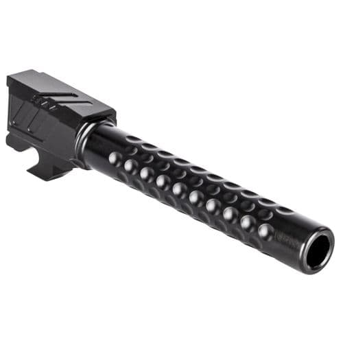 ZEV BBLZ320XFULLPRODLC Pro Replacement Barrel 9mm Luger 4.70" Black DLC Finish 416R Stainless Steel Material with Dimples for Sig P320 X-Full ZEV BBLZ320XFULLPRODLC Pro Replacement Barrel 9mm Luger 4.70" Black DLC Finish 416R Stainless Steel Material with Dimples for Sig P320 X-Full