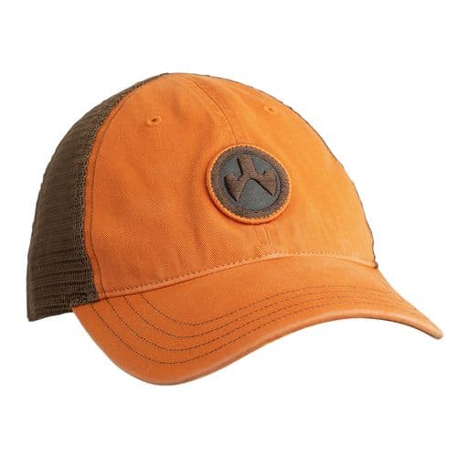 Magpul MAG1105-813 Icon Patch Trucker Hat Orange/Khaki Adjustable Snapback OSFA Unstructured Magpul MAG1105-813 Icon Patch Trucker Hat Orange/Khaki Adjustable Snapback OSFA Unstructured