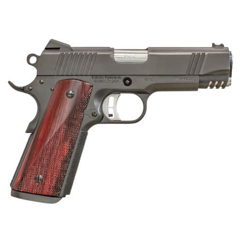 Fusion Precision 1911RIPTIDE45 Freedom Riptide 45 ACP 4.25" 8+1 Black Steel Frame & Slide Cocobolo Grip Fusion Precision 1911RIPTIDE45 Freedom Riptide 45 ACP 4.25" 8+1 Black Steel Frame & Slide Cocobolo Grip