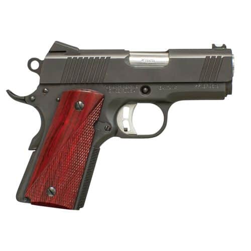 Fusion Precision 1911BANTAMR45 Freedom Bantam-R 45 ACP 3" 8+1 Black Steel Frame & Slide Red Cocobolo Grip Fusion Precision 1911BANTAMR45 Freedom Bantam-R 45 ACP 3" 8+1 Black Steel Frame & Slide Red Cocobolo Grip