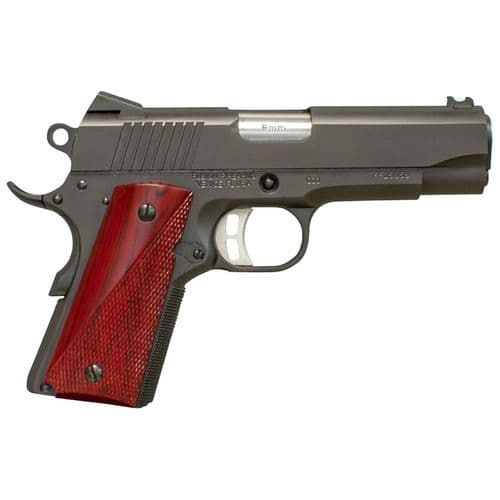 Fusion Precision 1911CCO45 Freedom CCO 45 ACP 4.25" 7+1 Black Steel Frame & Slide Red Cocobolo Grip Fusion Precision 1911CCO45 Freedom CCO 45 ACP 4.25" 7+1 Black Steel Frame & Slide Red Cocobolo Grip