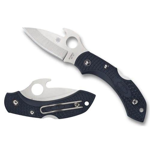 Spyderco C28PGYW2 Dragonfly 2 Lightweight 2.28" Folding Drop Point Plain VG-10 Stainless Steel Blade/FRN Gray Handle 2 Spyderco C28PGYW2 Dragonfly 2 Lightweight 2.28" Folding Drop Point Plain VG-10 Stainless Steel Blade/FRN Gray Handle 2