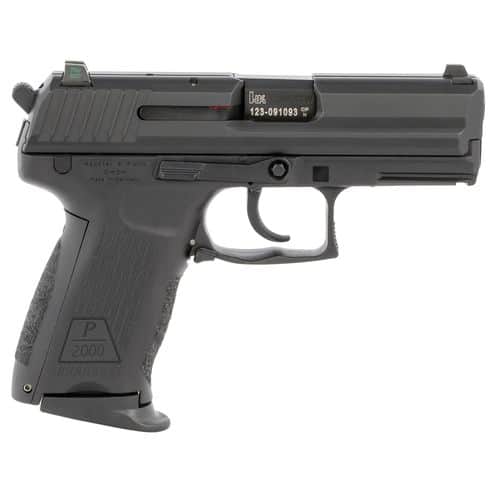 HK 81000052 P2000 V3 SA/DA 40 S&W 3.66" 10+1 (3) Black Black Interchangeable Backstrap Night Sights HK 81000052 P2000 V3 SA/DA 40 S&W 3.66" 10+1 (3) Black Black Interchangeable Backstrap Night Sights