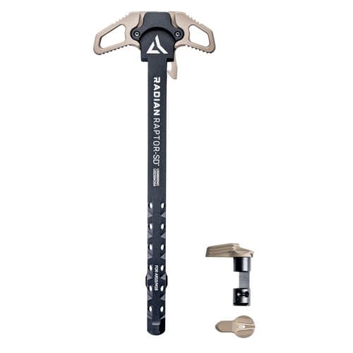 Radian Raptor-SD Charging Handle with Talon Safety AR-15, M16 Flat Dark Earth Aluminum Radian Raptor-SD Charging Handle with Talon Safety AR-15, M16 Flat Dark Earth Aluminum
