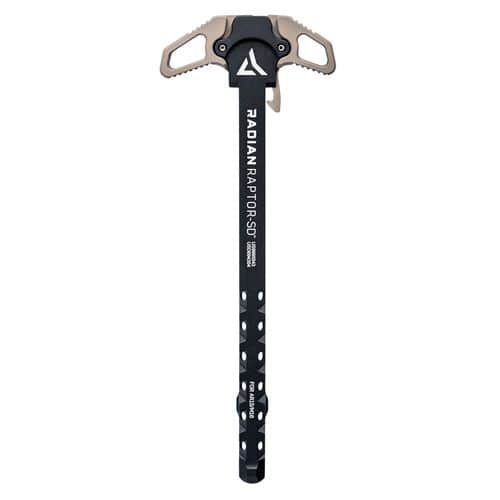 Radian Raptor-SD Charging Handle AR-15, M16 Flat Dark Earth Aluminum Radian Raptor-SD Charging Handle AR-15, M16 Flat Dark Earth Aluminum