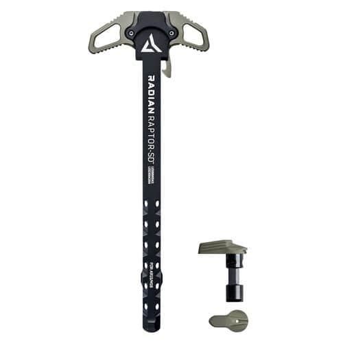 RADIAN WEAPONS R0669 Raptor-SD Charging Handle with Talon Safety AR-15, M16 Radian OD Aluminum RADIAN WEAPONS R0669 Raptor-SD Charging Handle with Talon Safety AR-15, M16 Radian OD Aluminum