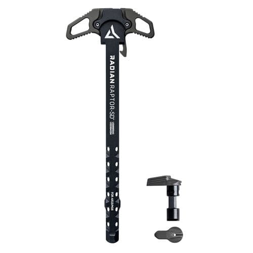 RADIAN WEAPONS R0668 Raptor-SD Charging Handle with Talon Safety AR-15, M16 Radian Gray Aluminum RADIAN WEAPONS R0668 Raptor-SD Charging Handle with Talon Safety AR-15, M16 Radian Gray Aluminum