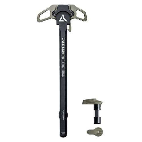 RADIAN WEAPONS R0665 Raptor Charging Handle with Talon Safety AR-15, M16 Radian OD Aluminum RADIAN WEAPONS R0665 Raptor Charging Handle with Talon Safety AR-15, M16 Radian OD Aluminum