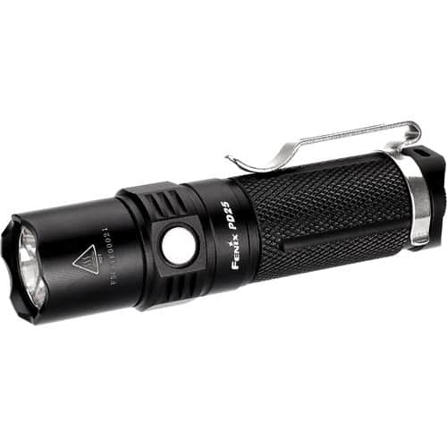 Fenix FX-PD25 PD25 Black Hardcoat Anodized Aluminum Yes 5-550 Cree LED 427 ft Range Fenix FX-PD25 PD25 Black Hardcoat Anodized Aluminum Yes 5-550 Cree LED 427 ft Range