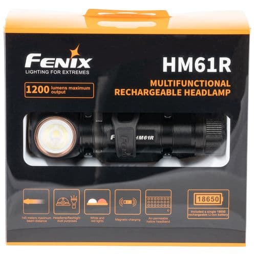 Fenix FX-HM61R HM16R Dual Function 5-1200 Lumens Red/White LED Bulb Black Fenix FX-HM61R HM16R Dual Function 5-1200 Lumens Red/White LED Bulb Black