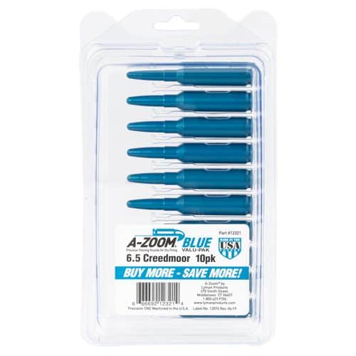 A-Zoom 12321 Rifle Snap Caps 6.5 Creedmoor Blue 10 Pkg A-Zoom 12321 Rifle Snap Caps 6.5 Creedmoor Blue 10 Pkg