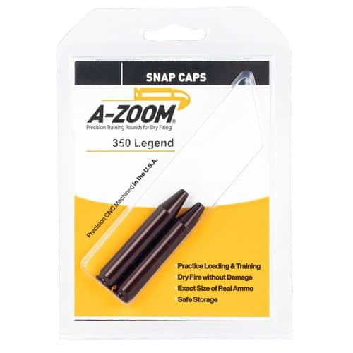 A-Zoom 12273 Rifle Snap Caps 350 Legend 2 Pkg A-Zoom 12273 Rifle Snap Caps 350 Legend 2 Pkg