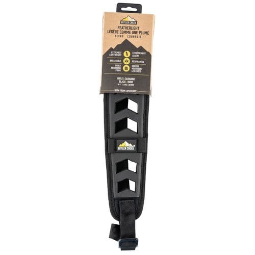 Butler Creek 190034 Featherlight Sling 3" W x 22"-36" L Adjustable Black Foam for Rifle Butler Creek 190034 Featherlight Sling 3" W x 22"-36" L Adjustable Black Foam for Rifle