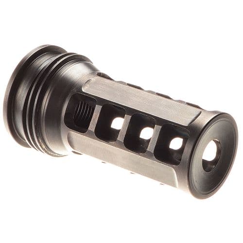 OSS SUPPRESSORS 1646 QD 338 Muzzle Brake 338 Cal 5/8"-24 tpi 2.30" Black OSS SUPPRESSORS 1646 QD 338 Muzzle Brake 338 Cal 5/8"-24 tpi 2.30" Black