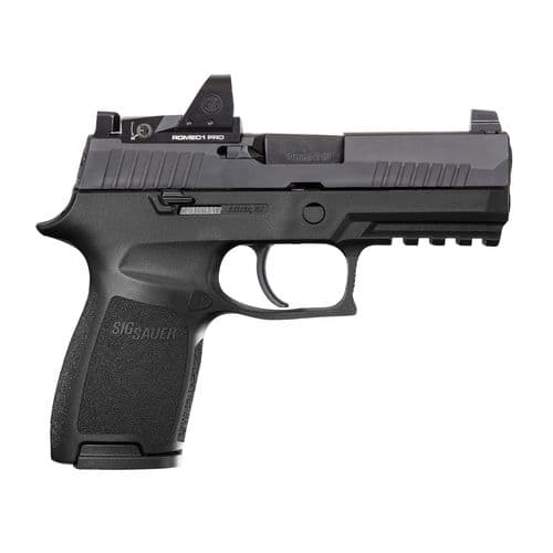 Sig Sauer 320C9BRXP10 P320 XCompact RXP 9mm Luger 3.90" 10+1 Black Black Nitron Stainless Steel Slide Black Polymer Grip Sig Sauer 320C9BRXP10 P320 XCompact RXP 9mm Luger 3.90" 10+1 Black Black Nitron Stainless Steel Slide Black Polymer Grip