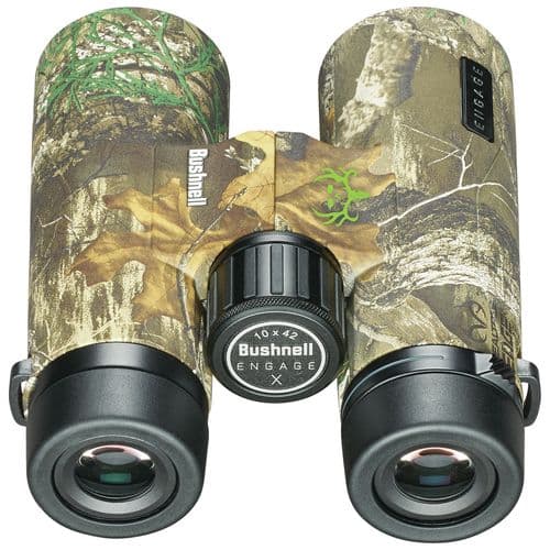 Bushnell BENX1042RB Engage X 10x42mm BaK-4 Roof Prism Realtree Edge Rubber Armor Bushnell BENX1042RB Engage X 10x42mm BaK-4 Roof Prism Realtree Edge Rubber Armor
