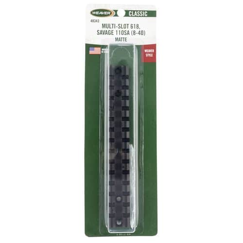 Weaver Mounts 48343 Multi-Slot Savage 10 Short Action,8-40 1-Piece Black Weaver Mounts 48343 Multi-Slot Savage 10 Short Action,8-40 1-Piece Black